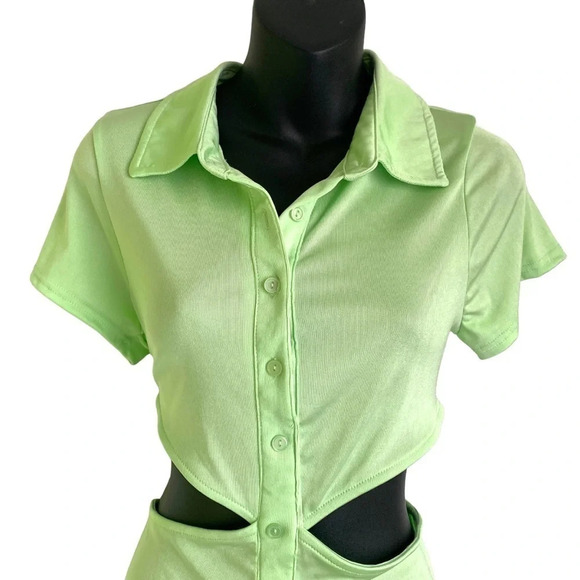 NWT  Streetwear Society Cutout Mini Dress - Picture 3 of 5